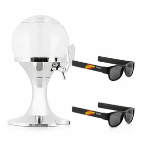 Ball Getränkespender mit 2 Sunfold Spain Black Sonnenbrillen – InnovaGoods
