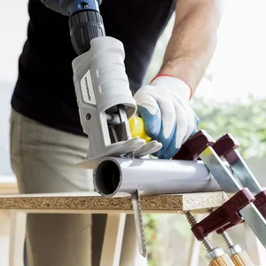 Bohrmaschinen-Sägeadapter Jrill mit drei Sägeblättern – InnovaGoods