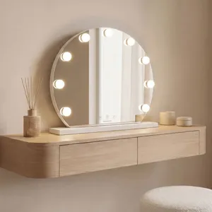 Gloette Hollywood-Schminkspiegel mit LED – InnovaGoods