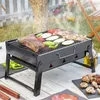 Klappbarer Holzkohlegrill BearBQ – InnovaGoods