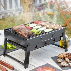 Klappbarer Holzkohlegrill BearBQ – InnovaGoods