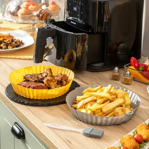 Silikonformen für Airfryer Mollicon, 2 Stück – InnovaGoods