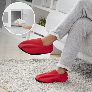 Wärmende Hausschuhe mit Tonperlen, Rot – InnovaGoods