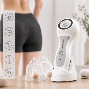 Wiederaufladbares Vakuum-Massagegerät mit zwei Aufsätzen – InnovaGoods